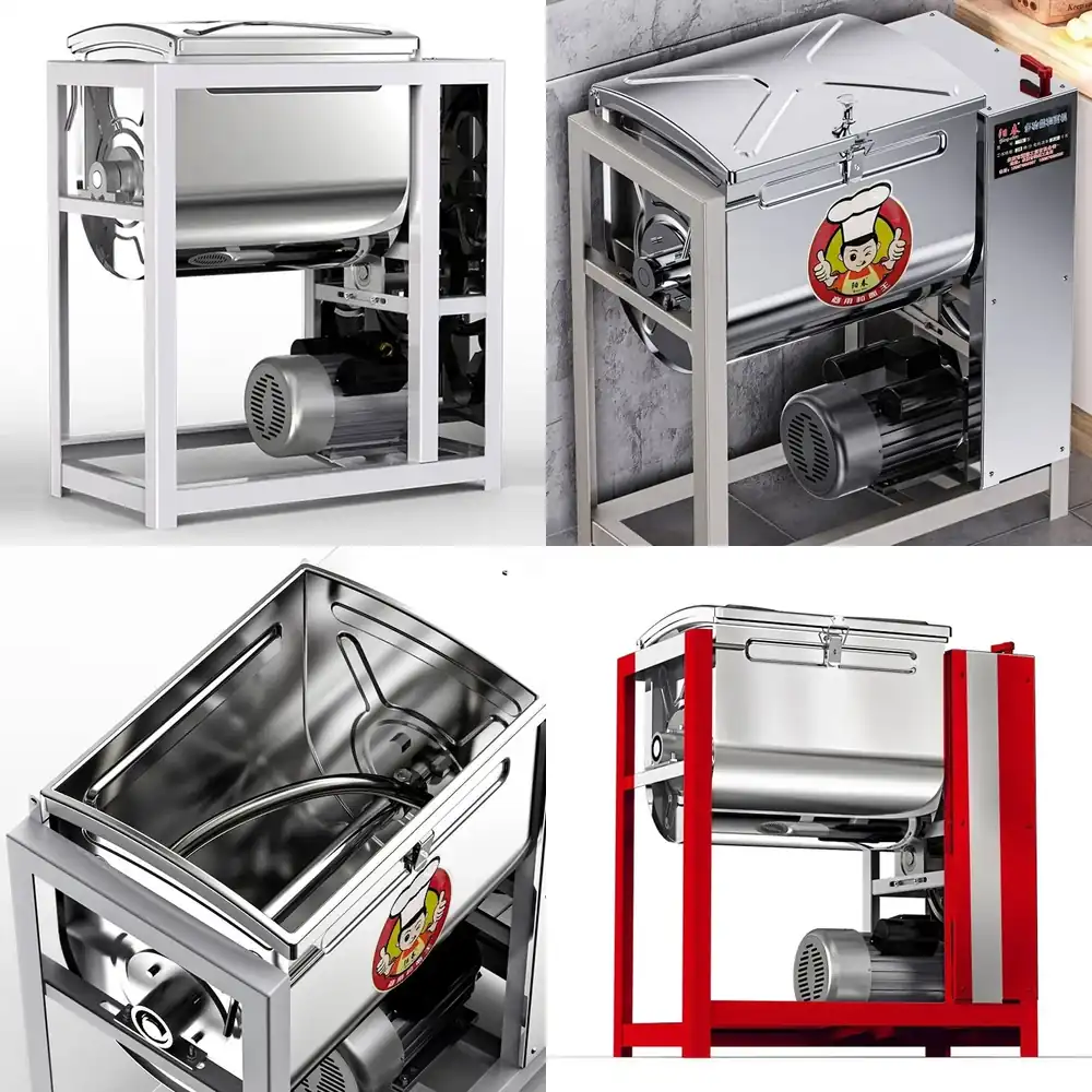 Dough Mixer Machine - Impastatrice Commerciale per Noodle Completamente Automatica,