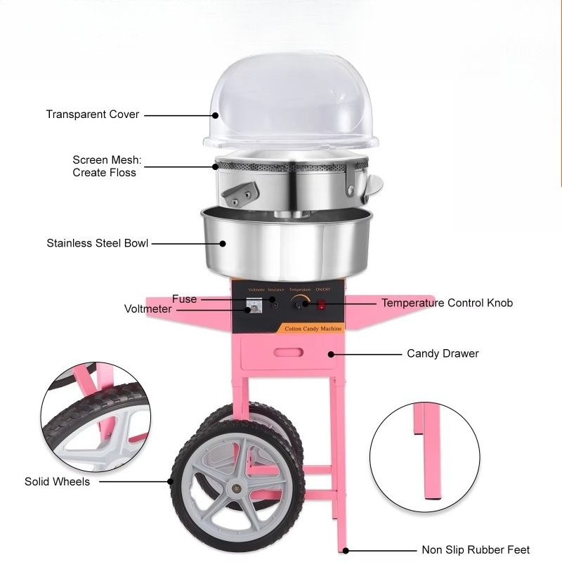 Macchina Commerciale per Zucch - Candy Floss Machine Commercial recensione e prezzo