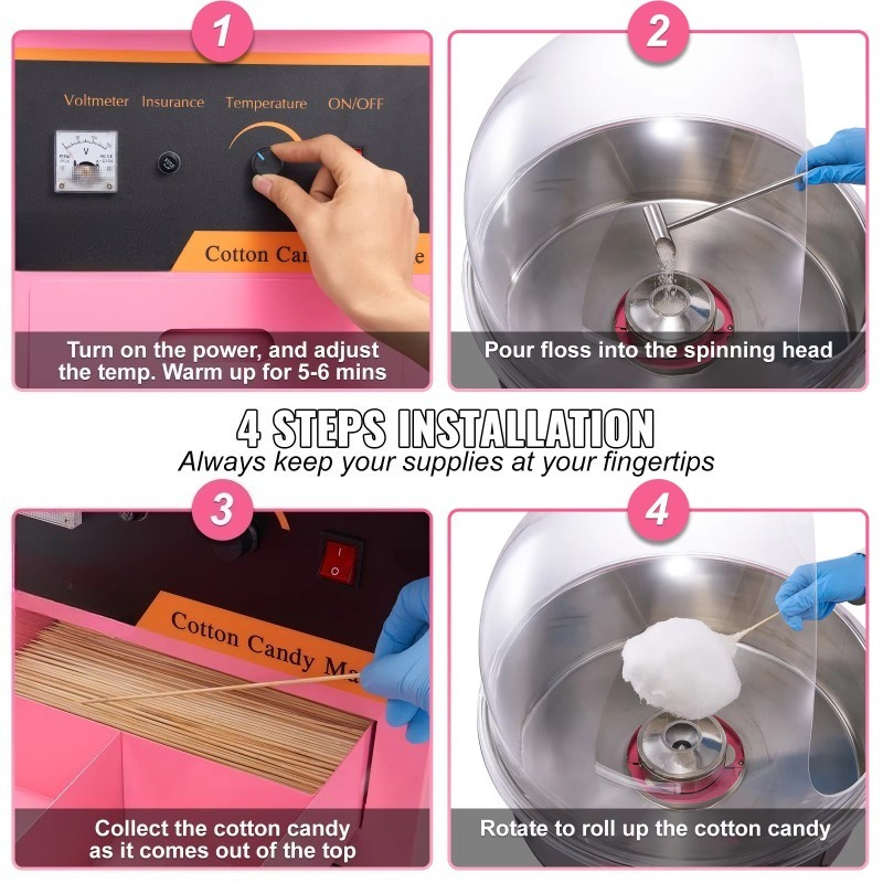 Macchina Commerciale per Zucch - Candy Floss Machine Commercial recensione e prezzo